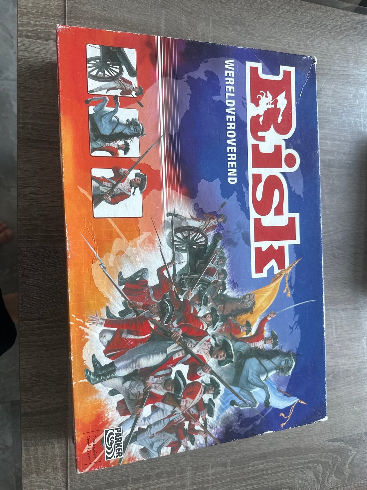 Risk bordspel - Wereldoverheersing, Drie of vier spelers, Ophalen, Gebruikt