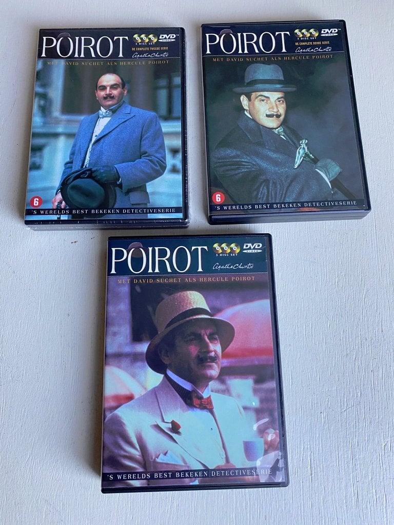 Poirot - De Complete Eerste 3 Seizoenen, Engels, Overige genres, Ophalen of Verzenden, Zo goed als nieuw