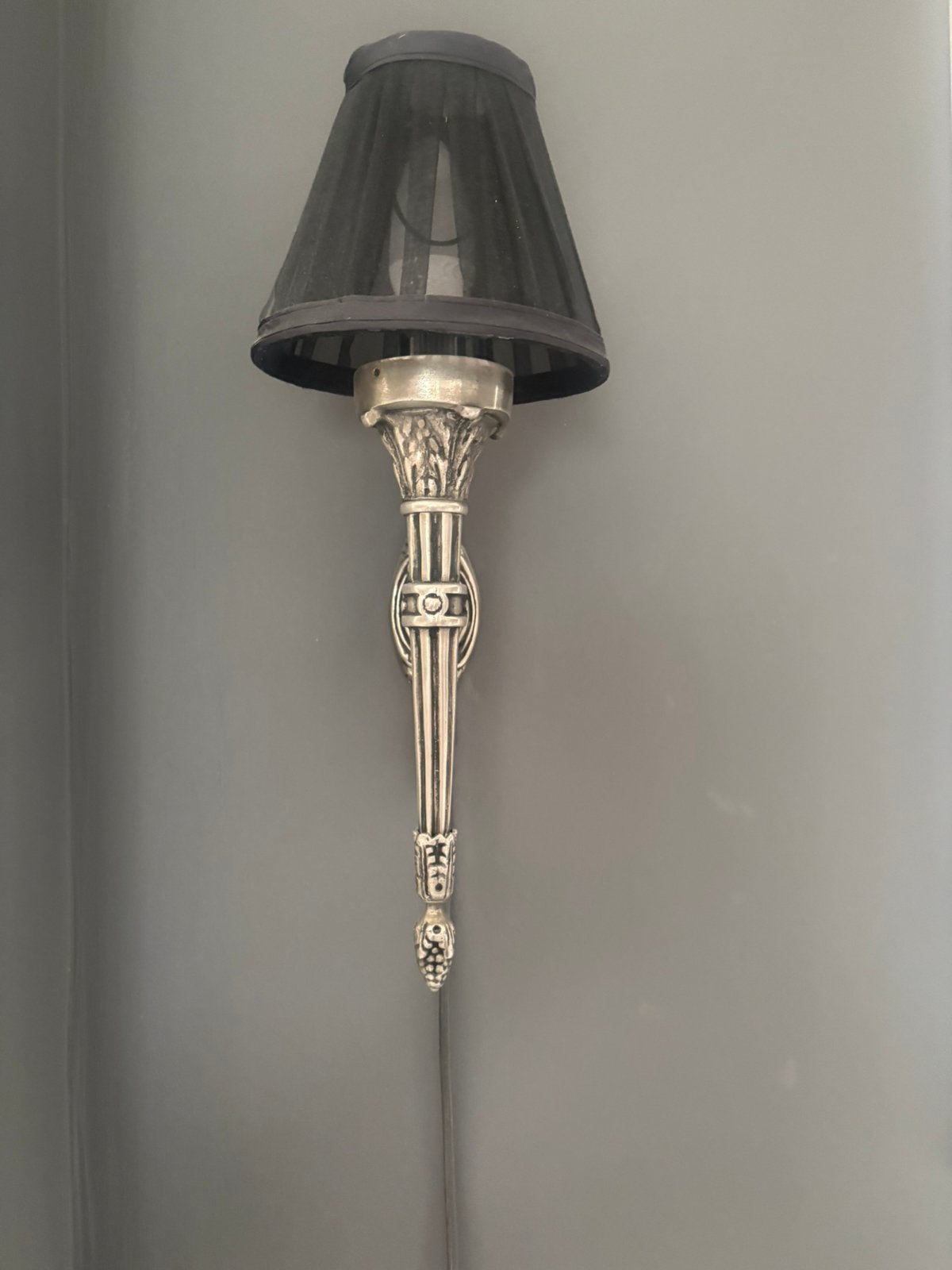 1 wand lampje  incl. Kapjes, Ophalen, Zo goed als nieuw
