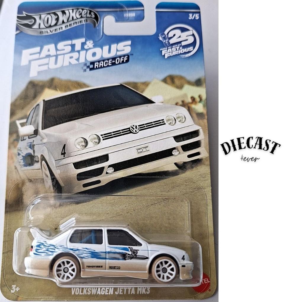 Hot Wheels Volkswagen Jetta MK3 Silver series Fast & Furious, Ophalen, Nieuw, Auto