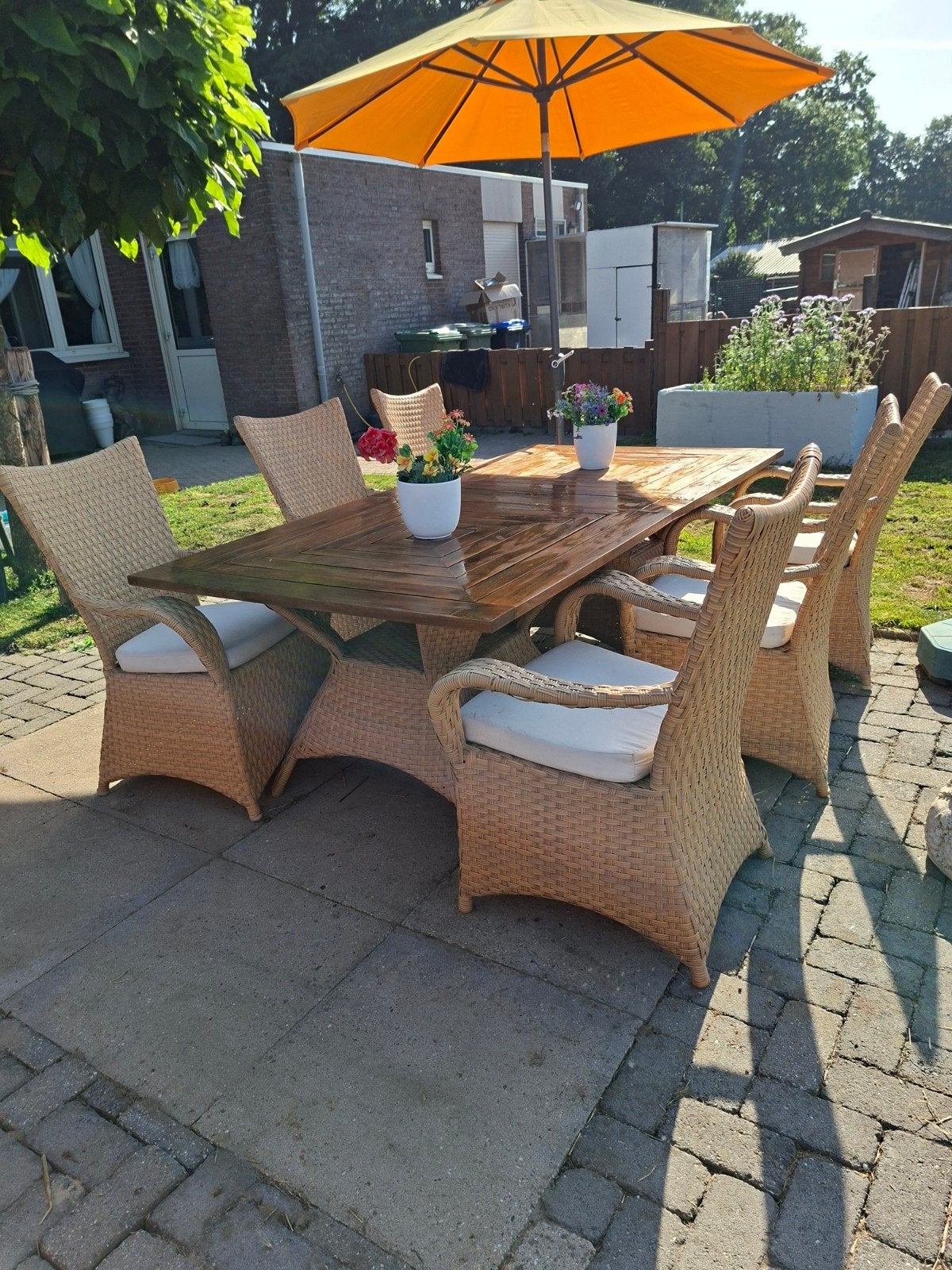 Appele bee Luxe Tuinset, Tuin en Terras, Tuinsets en Loungesets, Ophalen of Verzenden, Gebruikt