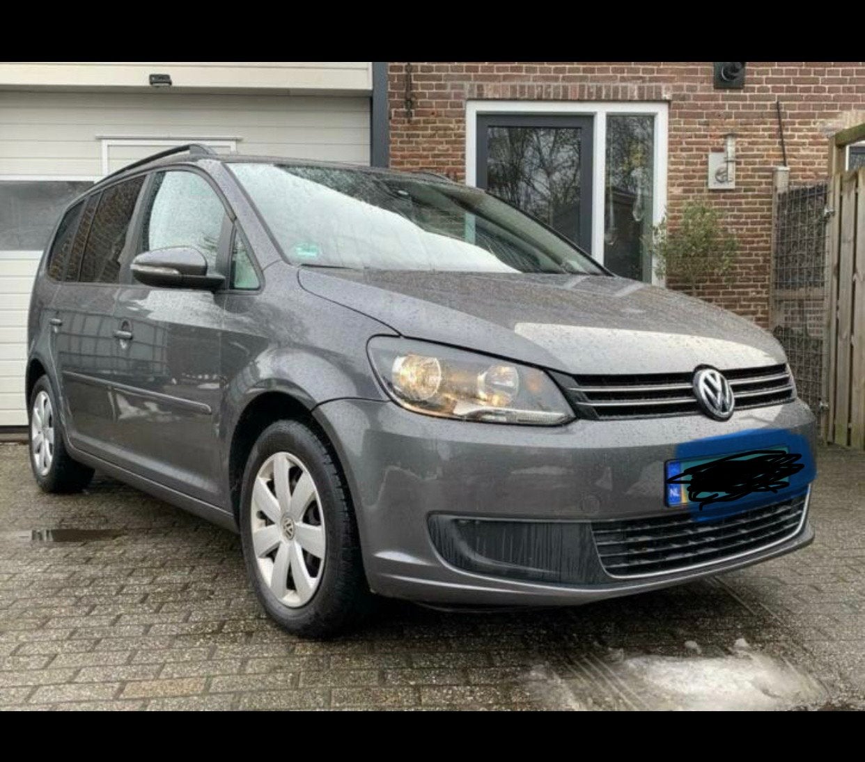 APK 09/27 Volkswagen Touran 1.2 TSI 77KW BMT 5P 2012 Grijs, Auto's, Euro 5, 730 kg, 4 cilinders, Origineel Nederlands