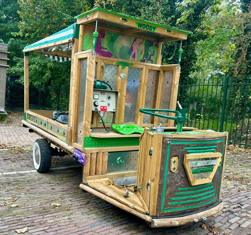 🟣 SPIJKSTAAL 1959 ‼️ KOFFIEBAR FOODTRUCK PROMOCAR 🟣, Hobby en Vrije tijd, Ophalen, Gebruikt, Fantasy
