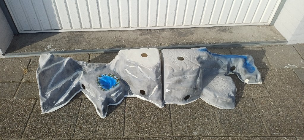 kerstdorp basisplaten alles in 1 koop, prima in orde, 7 st., Ophalen, Gebruikt