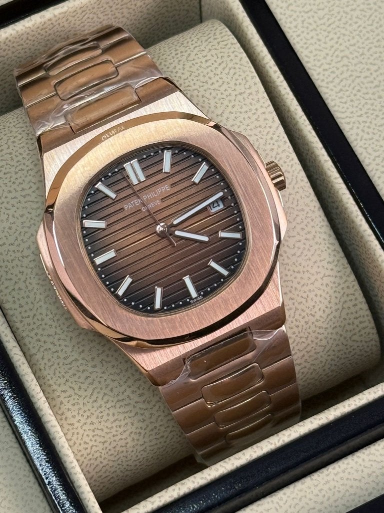 Patek philippe nautilus, Ophalen of Verzenden, Nieuw, Zwart, Android