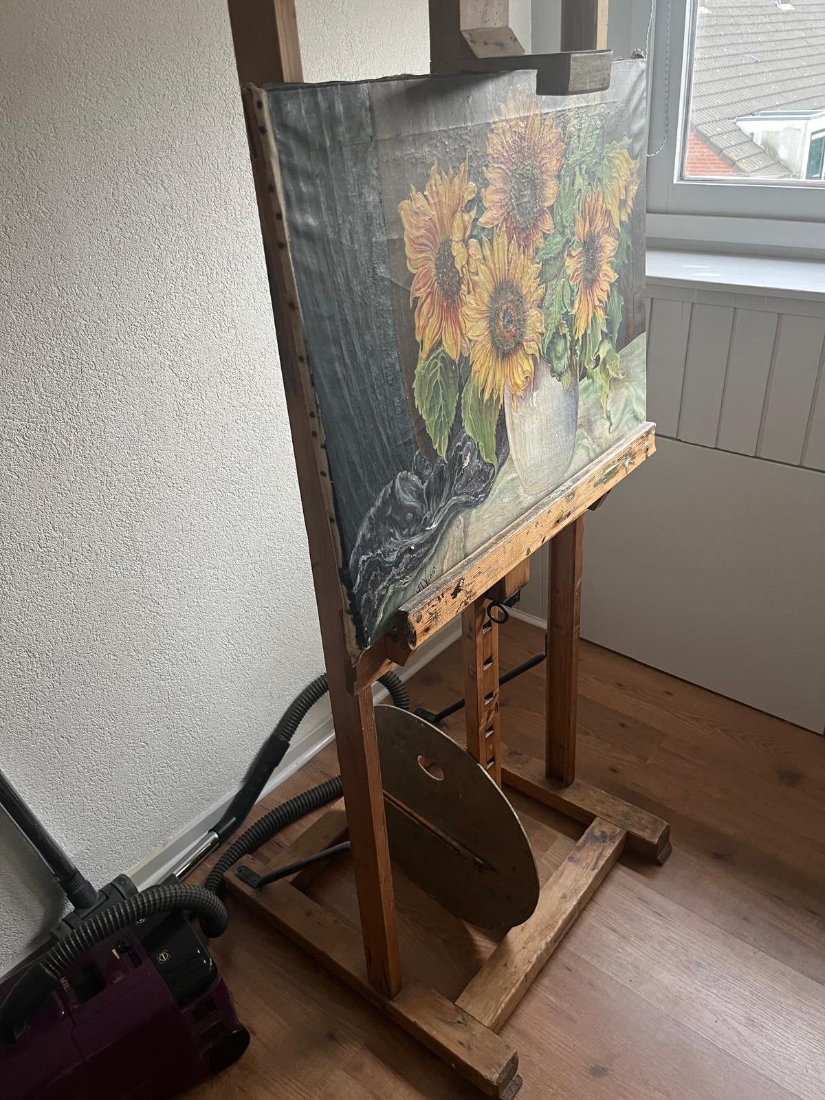 Antieke schilders ezel (schilderij optioneel), Ophalen, Gebruikt, Ezel