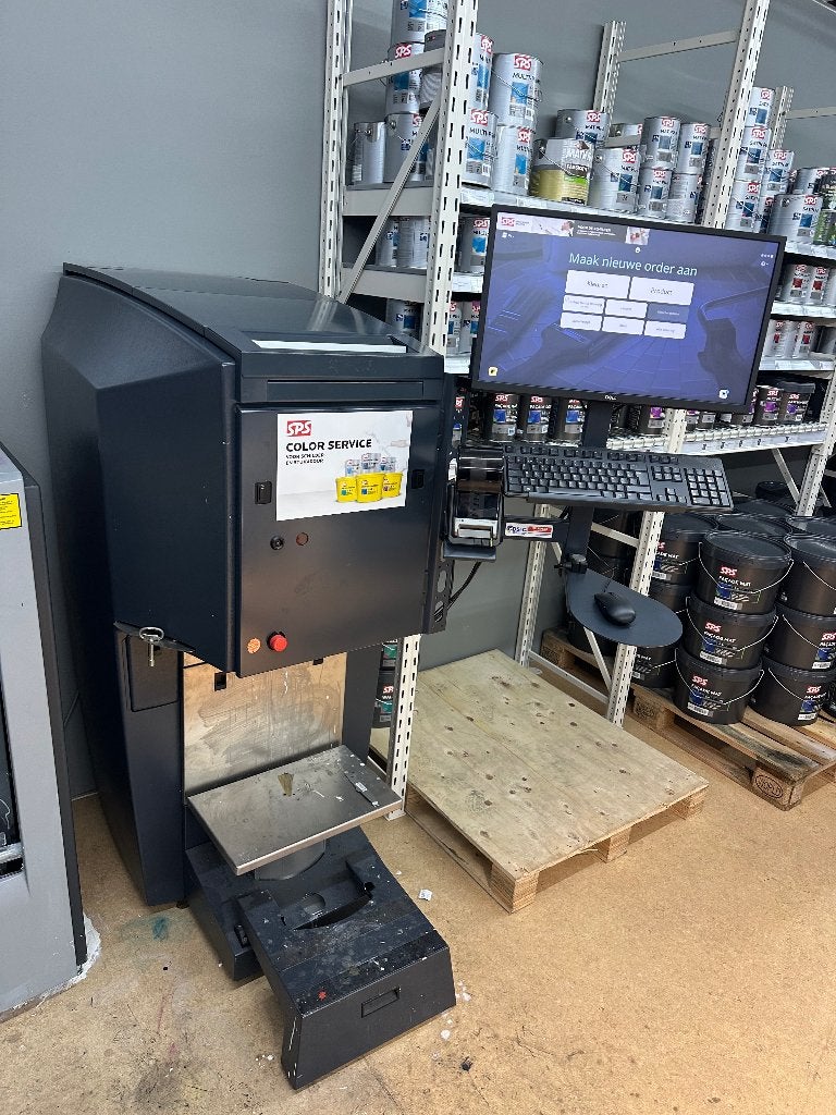 Verfmengmachine, Ophalen of Verzenden, Gebruikt, Verf