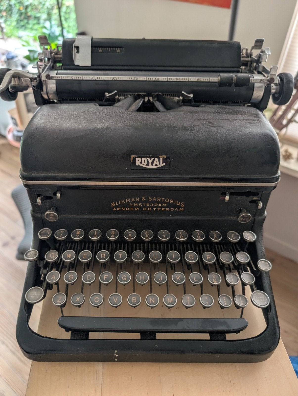 Blikman & Sartorius vintage typemachine, Diversen, Typemachines, Ophalen
