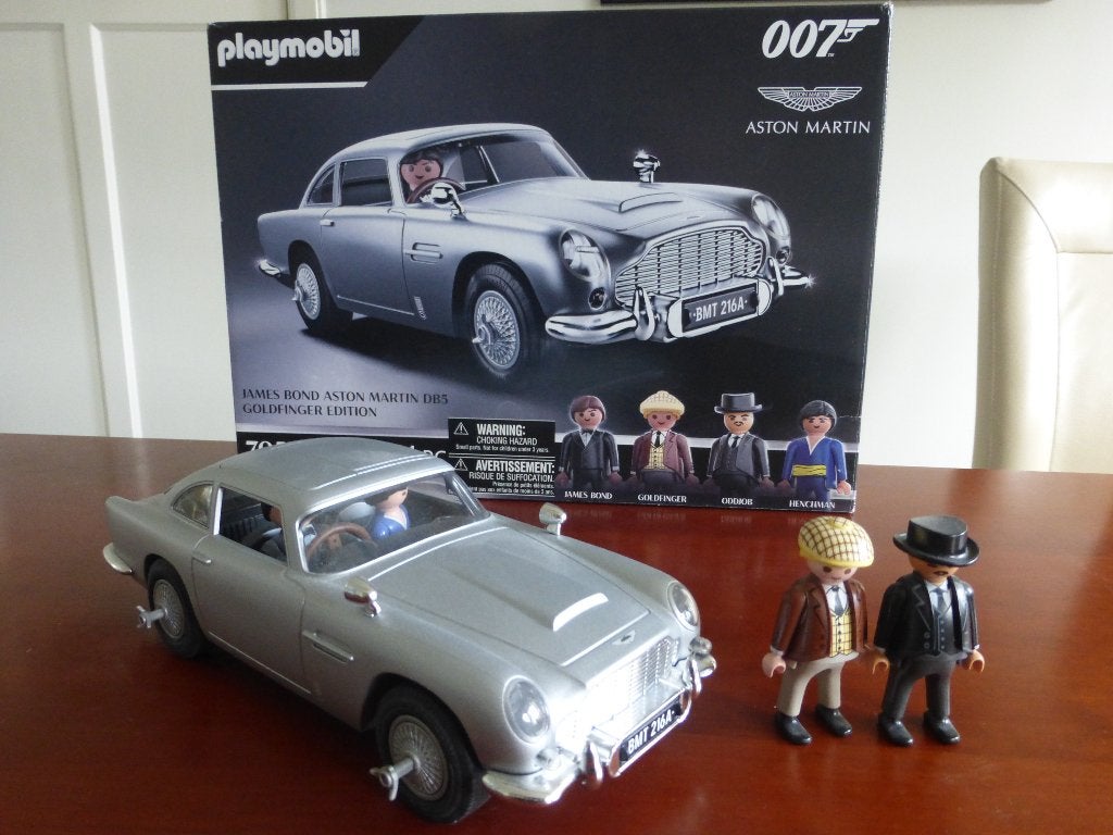 Playmobil James Bond Aston Martin DB5, Ophalen of Verzenden, Zo goed als nieuw, Film, Overige typen