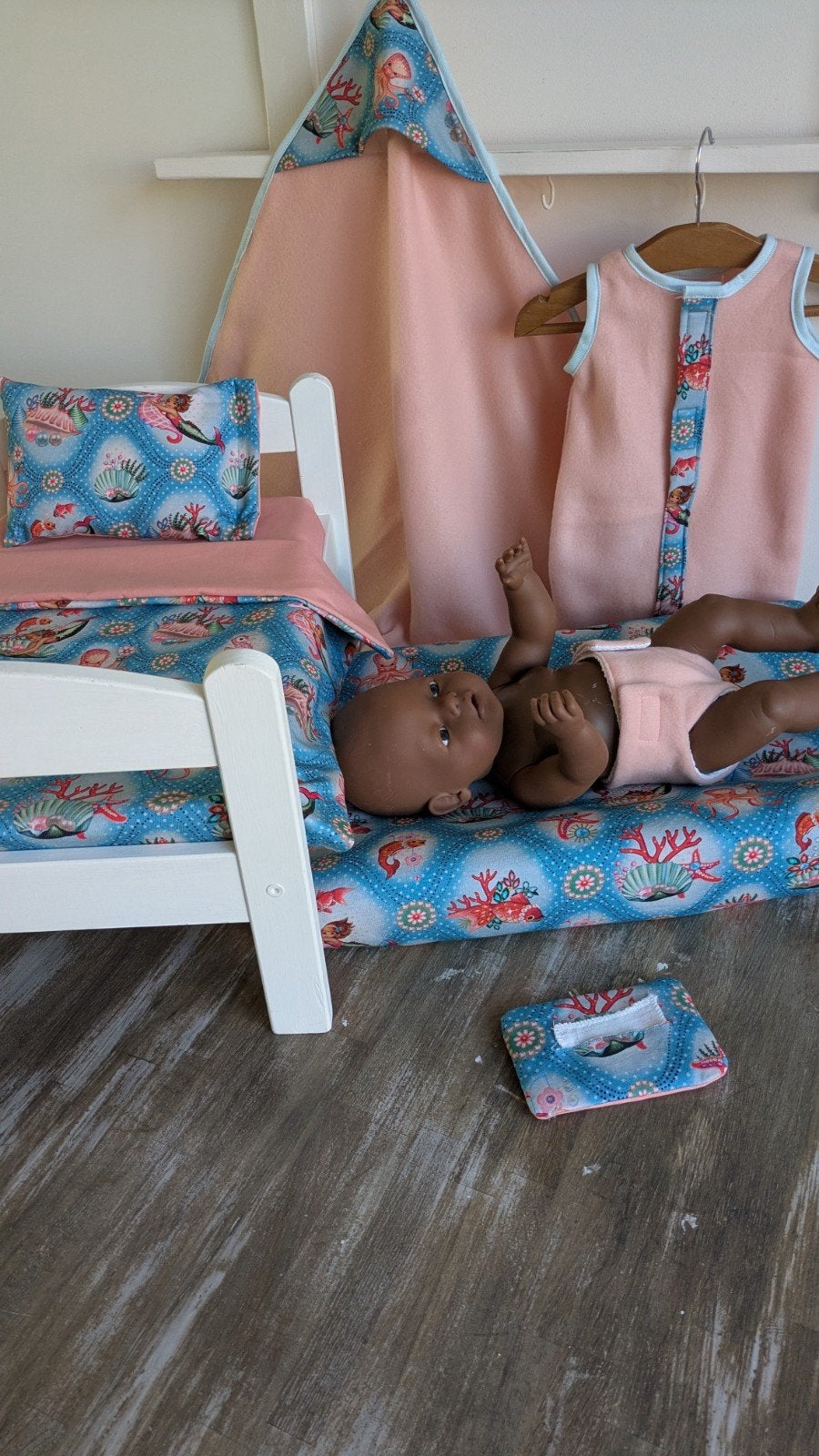 Poppenspullen babypop Nieuw Handgemaakt, Kinderen en Baby's, Speelgoed | Poppen, Ophalen of Verzenden, Nieuw, Babypop