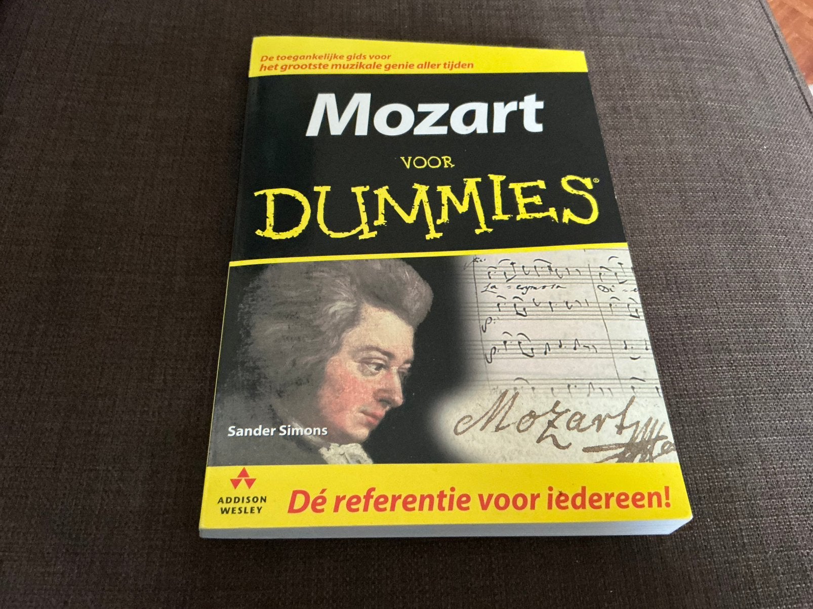 Mozart voor Dummies - Boek met CD, Boeken, Muziek, Ophalen of Verzenden, Zo goed als nieuw, Artiest