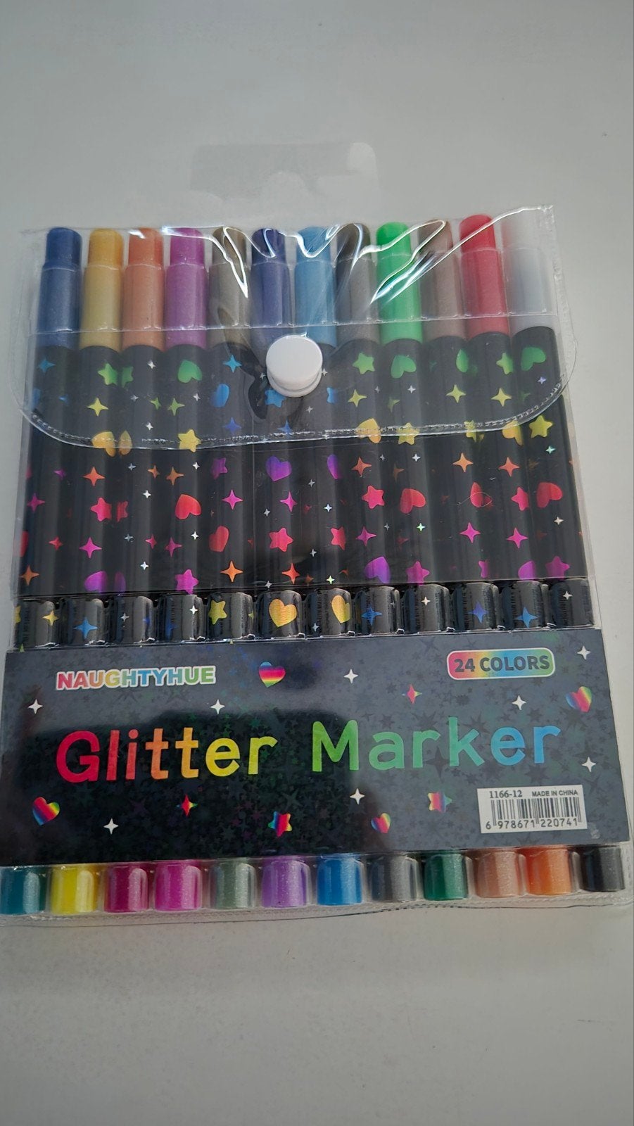 Glitter Markers, Hobby en Vrije tijd, Tekenen, Verzenden, Nieuw, Potlood of Stift