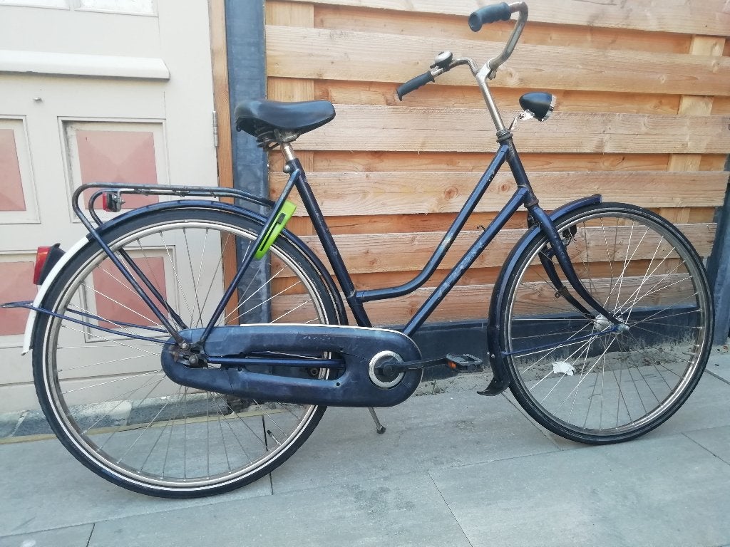 damesfiets 28 inch, Terugtraprem, Gebruikt, 50 tot 53 cm, Ophalen