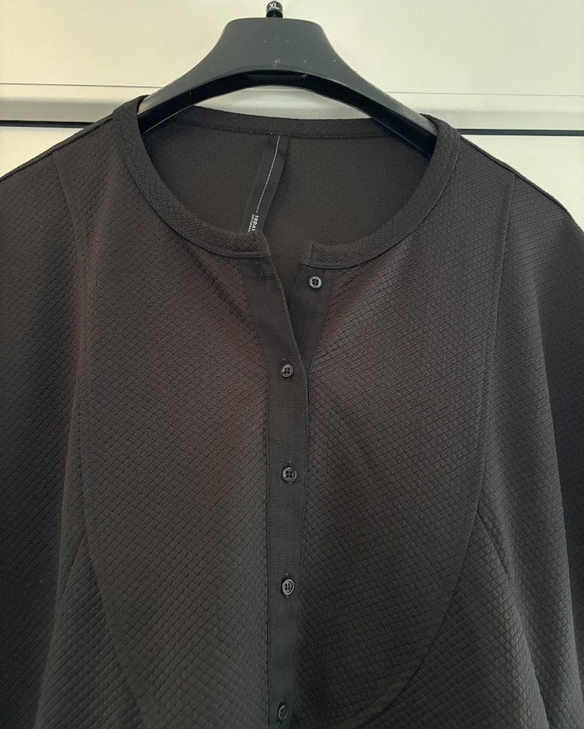 10days jurk / tuniek / oversized dress maat 1 zwart, Maat 38/40 (M), Verzenden, Zwart, 10days