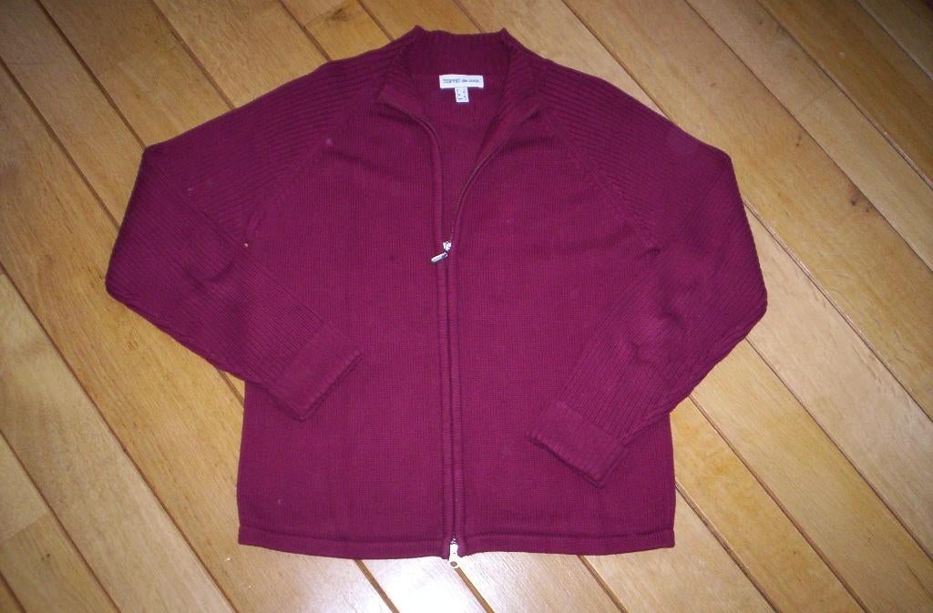 ESPRIT vest bordeaux rood maat L, Maat 38/40 (M), Ophalen of Verzenden, Zo goed als nieuw, Rood