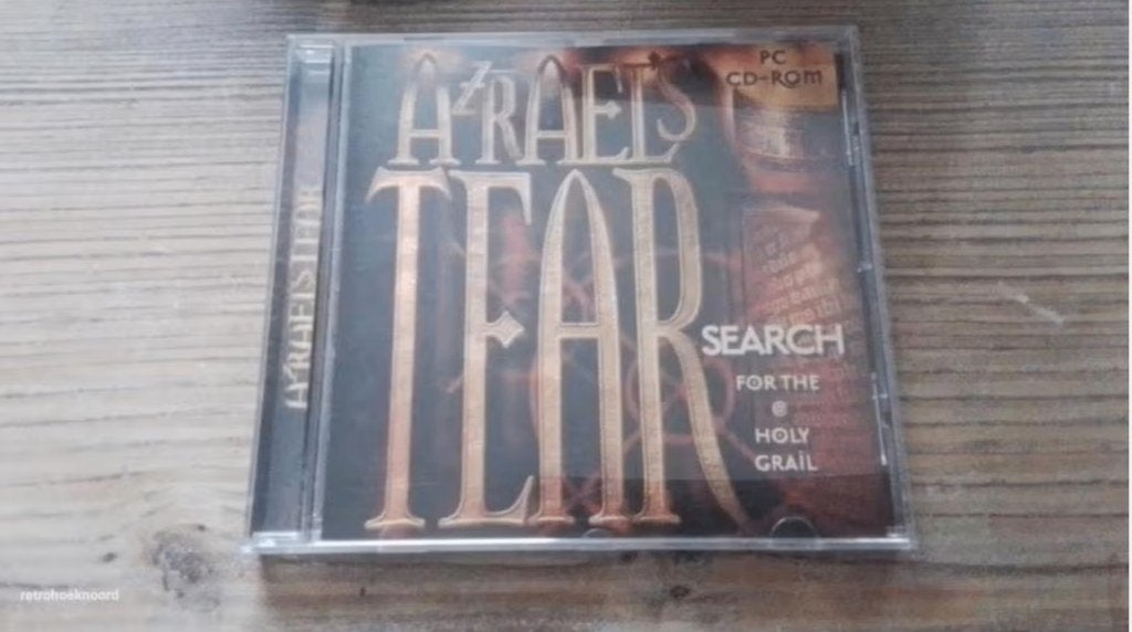 Azrael's Tear PC CD-ROM - Zoektocht naar de Heilige Graal, 1 speler, Ophalen of Verzenden, Zo goed als nieuw, Vanaf 3 jaar