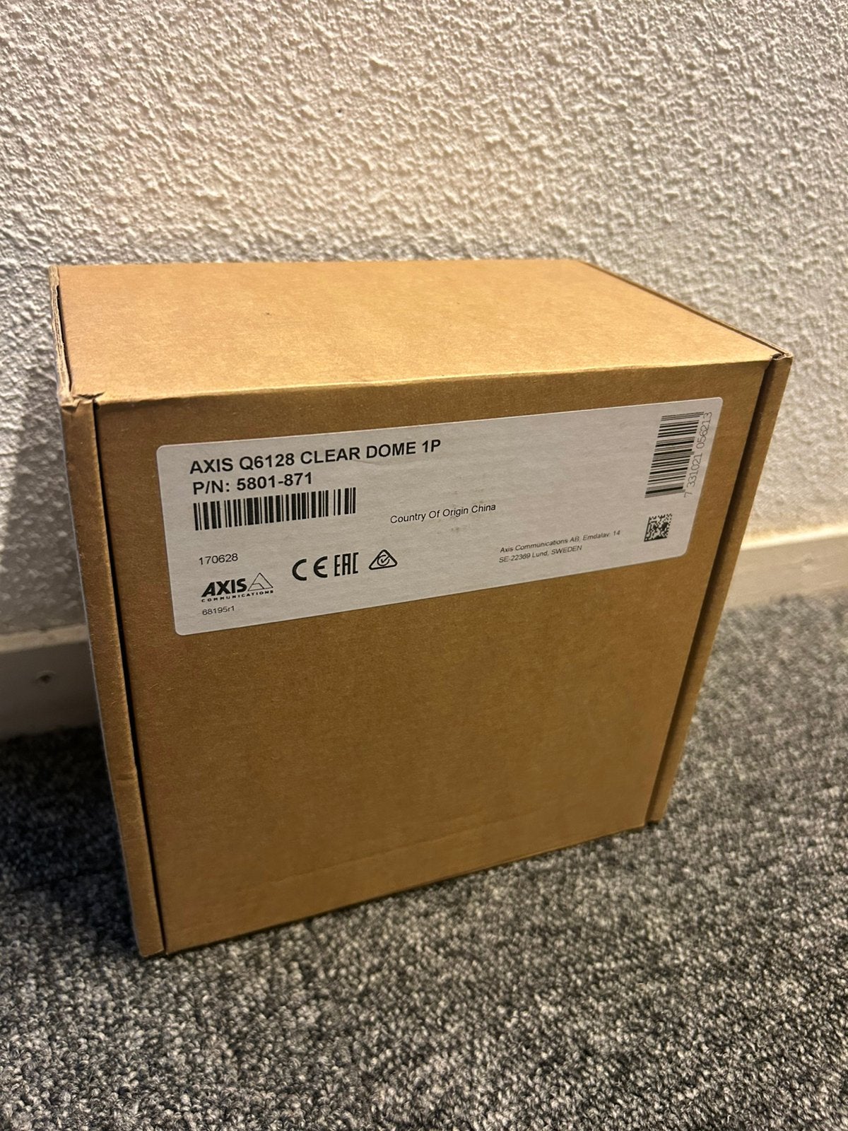 AXIS Q6128 Clear Dome 1P, Ophalen, Nieuw