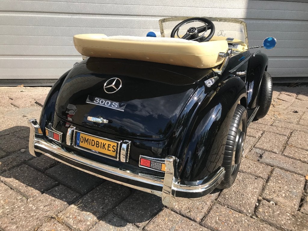 Kinder Accu Auto Mercedes-Benz 300S, 12V zwart metallic !, Ophalen of Verzenden, Nieuw, Overige typen