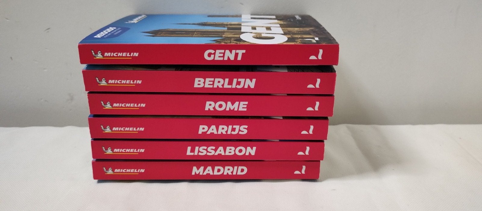 6x Michelin Reisgids Lannoo van Europese steden 2023, Michelin, Europa, Ophalen of Verzenden, Zo goed als nieuw
