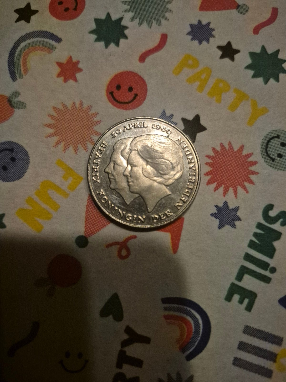 2½ Gulden Juliana/Beatrix 1980, Ophalen, Koningin Juliana, 2½ gulden