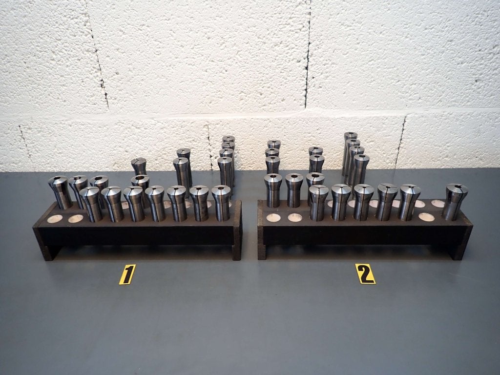 Van Norman type C / Hardinge 5V spantangen Collets Schaublin, Niet ingevuld, Gebruikt, Niet ingevuld, Ophalen of Verzenden