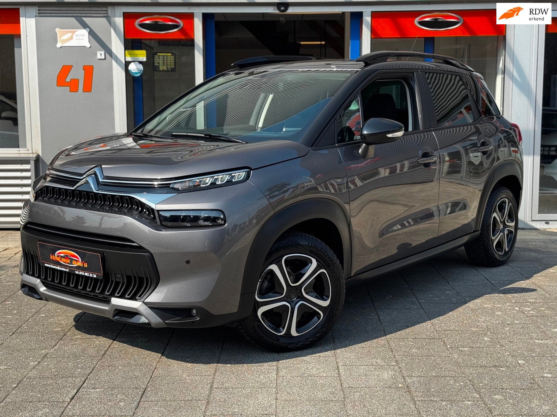 Citroen C3 Aircross Origin 1.2 Turbo 130PK Automaat Navigati, Auto's, Dealer onderhouden, Gebruikt, 1199 cc, Bedrijf