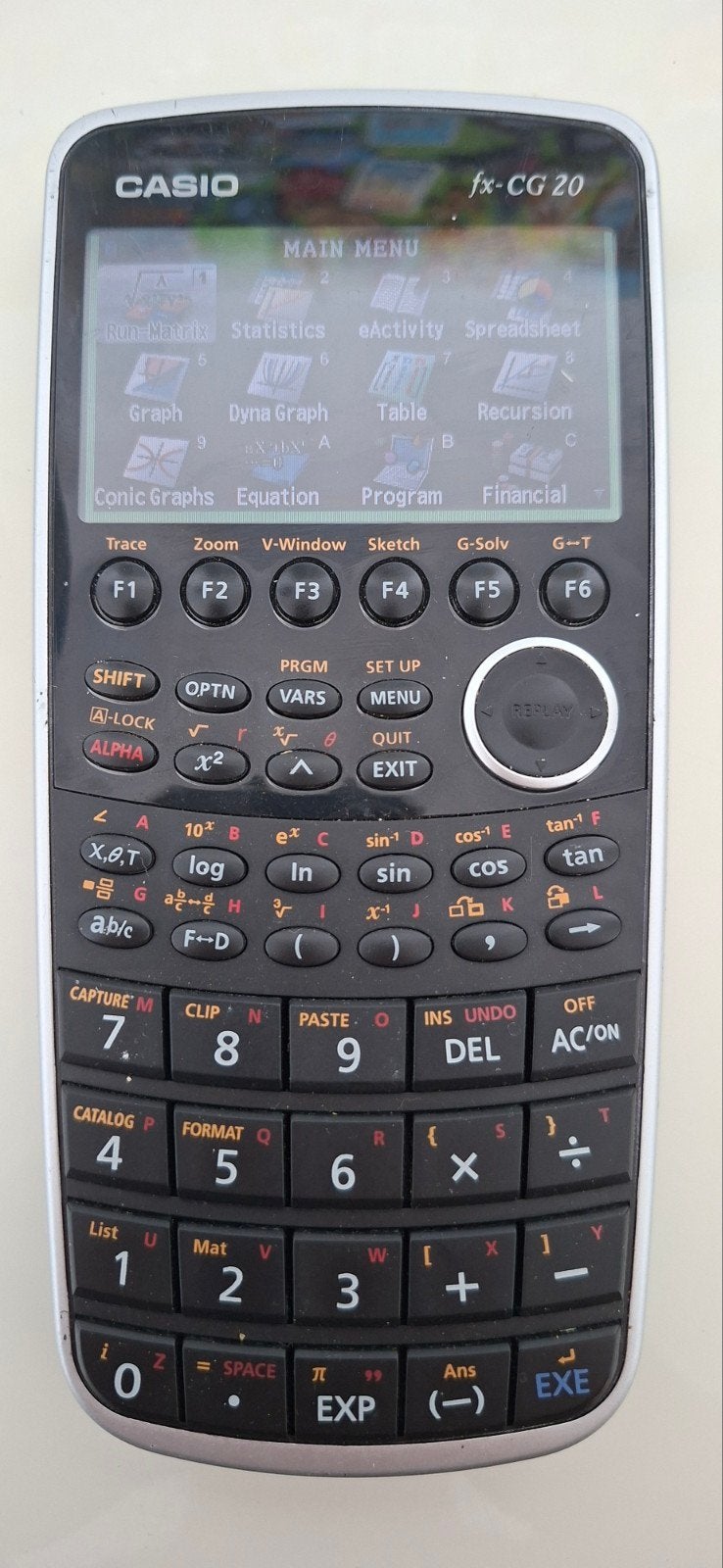 Casio fx-CG 20 grafische rekenmachine, Ophalen, Grafische rekenmachine, Gebruikt
