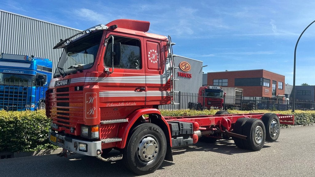Scania R142-V8 R142M | NL truck | luchtvering | 6x2 | boogie, Auto's, Scania, Te koop, 400 pk, BTW verrekenbaar