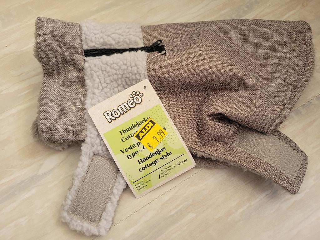 Hondenjasje aldi 30 cm kleine maat, Ophalen of Verzenden, Nieuw, Hondenjas