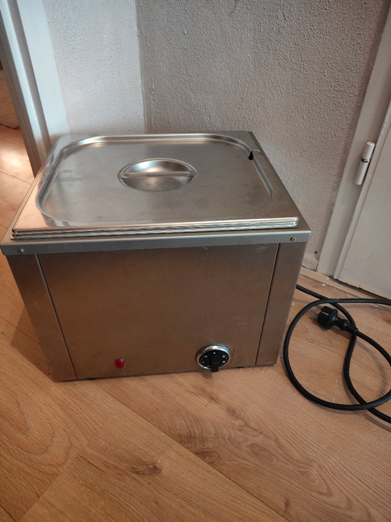 BAIN MARIE 2000 WATT VANKO .B.V, Huis en Inrichting, Ophalen, Zilver, Metaal, Overige merken