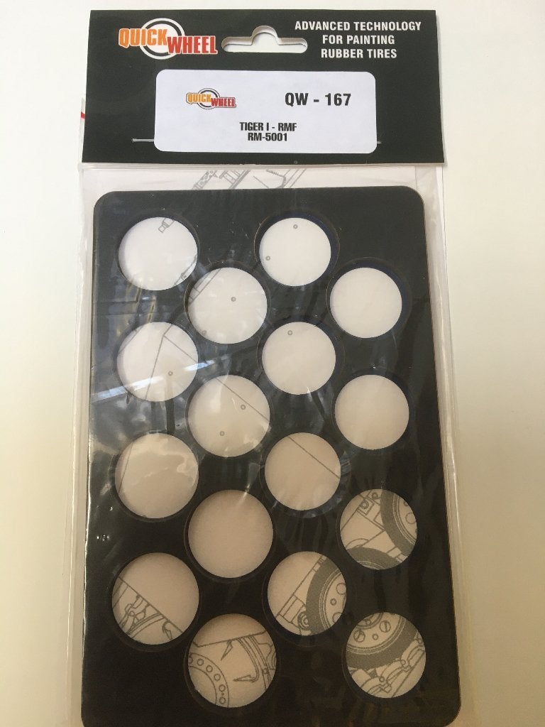 1/35 QuickWheel voor Tiger I tank RFM - QW-167 -, Hobby en Vrije tijd, Modelbouw | Auto's en Voertuigen, Overige merken, Tank