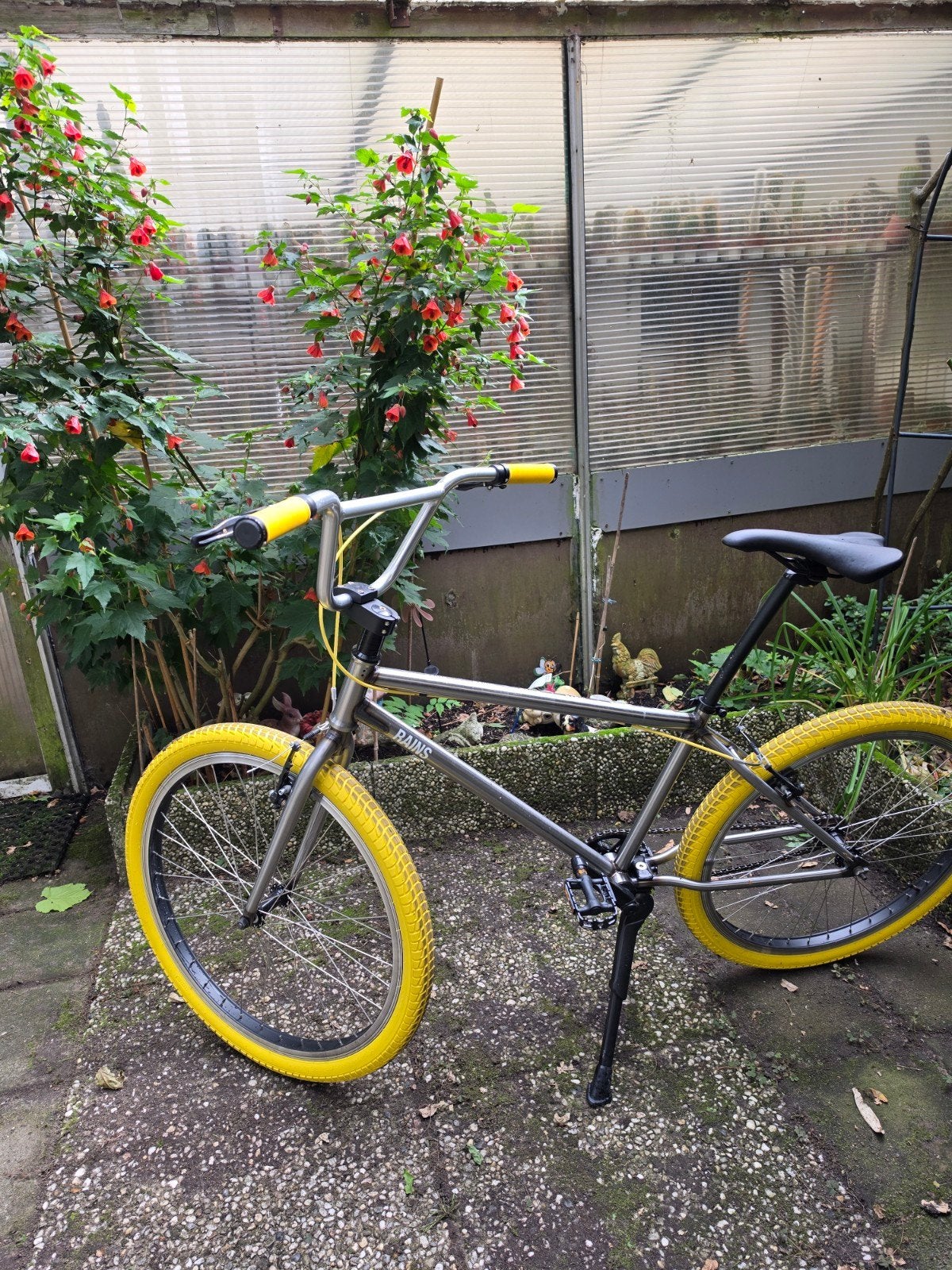 Rains fiets, Ophalen