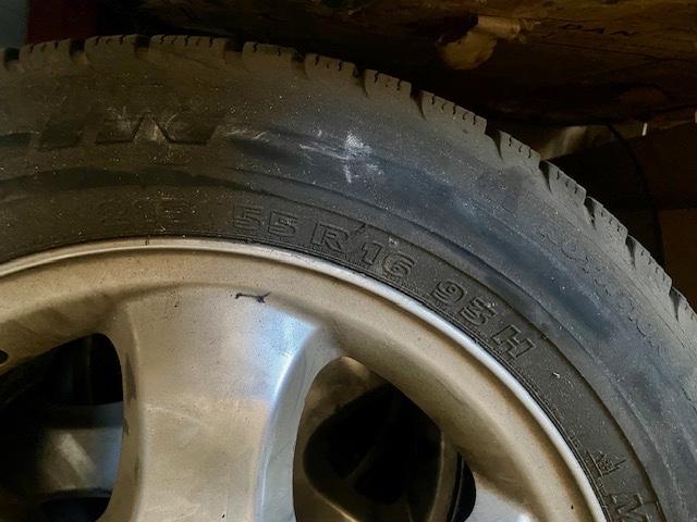 Velgen Saab 95, 215 mm, 16 inch, Banden en Velgen, Winterbanden