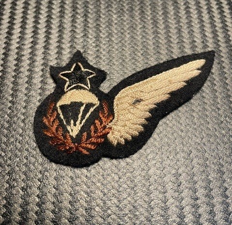 Para wing Instructor Ghana stoffen uitvoering, Ophalen of Verzenden, Landmacht, Overige gebieden, Embleem of Badge