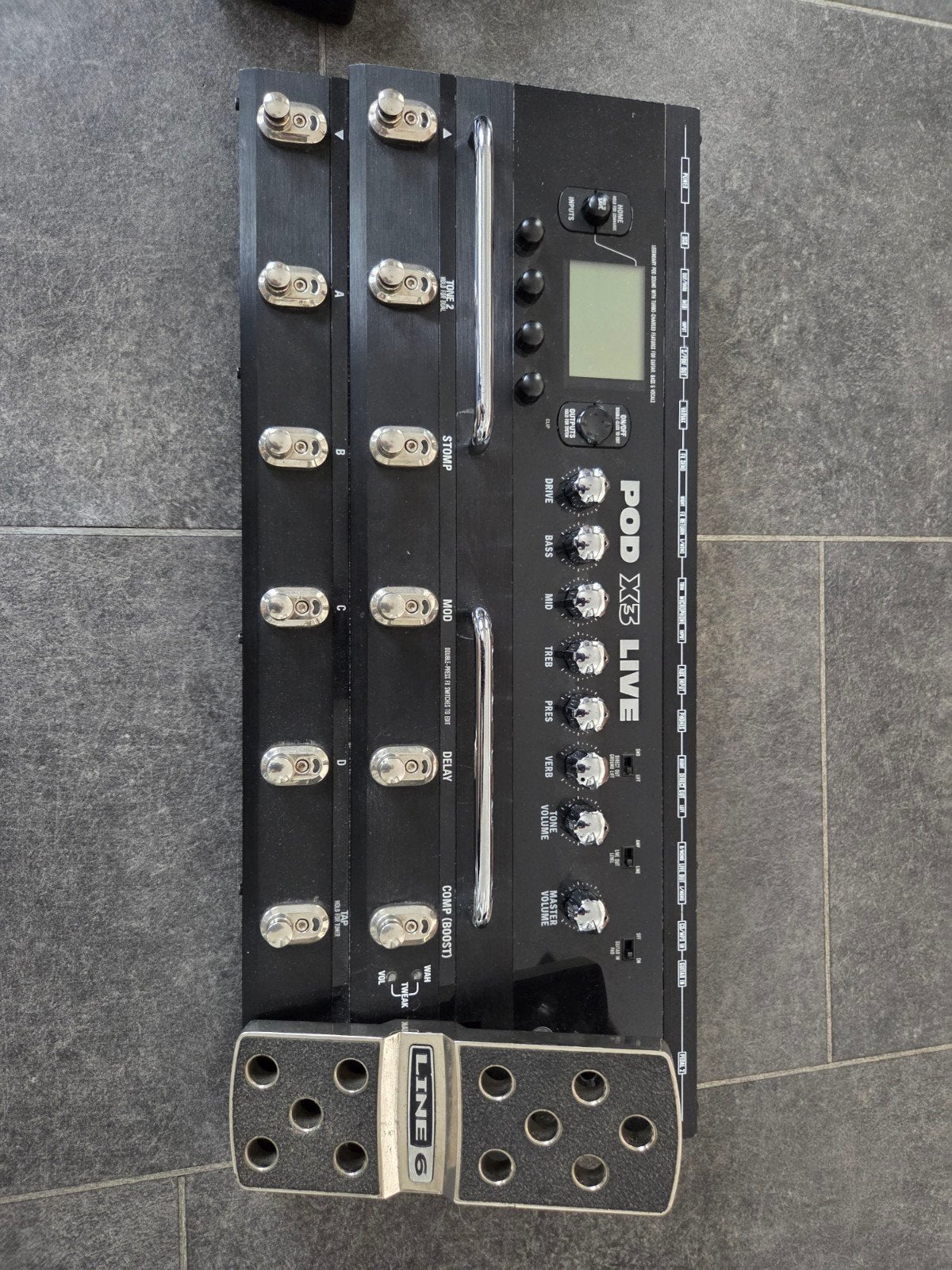 Line 6 POD X3 Live Multi-effect Gitaarpedaal, Muziek en Instrumenten, Effecten, Ophalen, Gebruikt, Delay of Echo