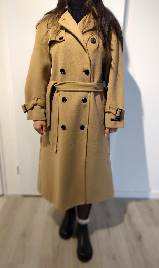 Wollen dames jas beige kleur nieuw, Ophalen, Beige, Nieuw, Onbekend