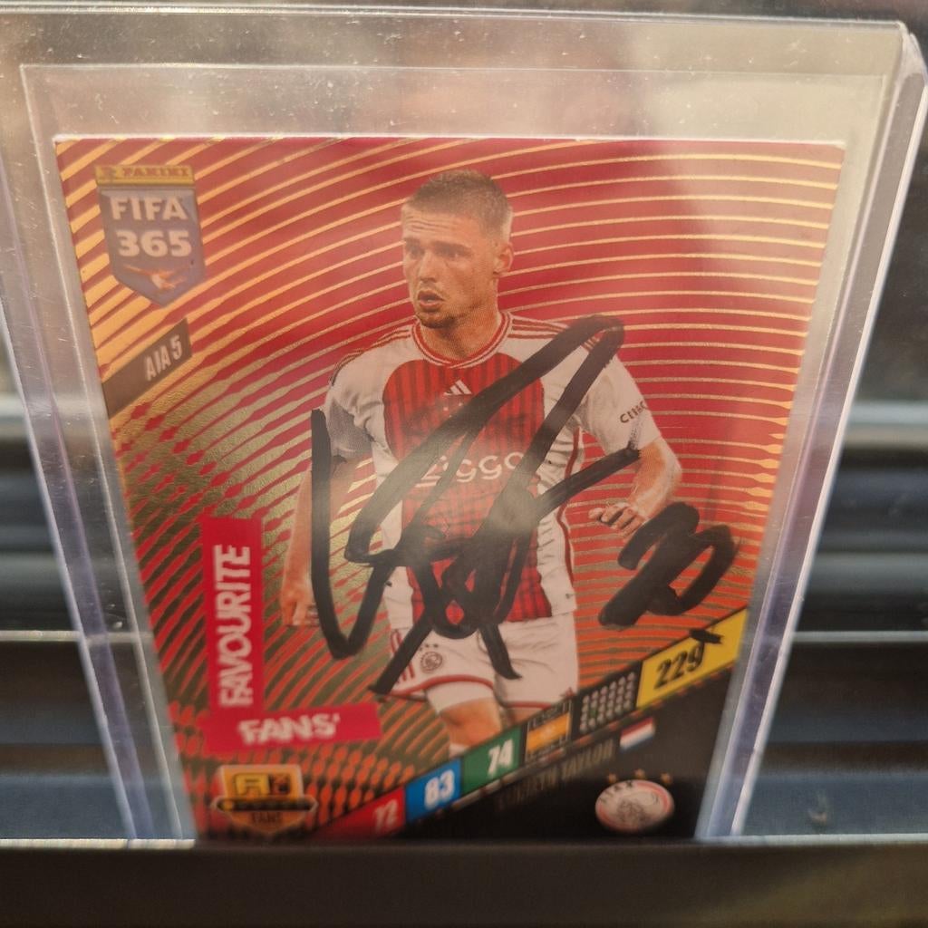 Gesigneerde FIFA 365 kaart Kenneth Taylor Ajax, Ophalen of Verzenden