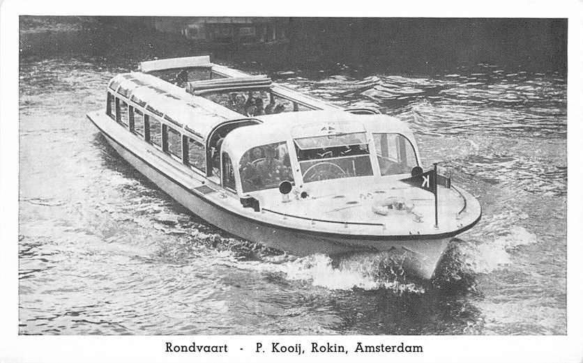 377-098-007 Amsterdam Rondvaart, Verzenden, Voor 1920, Noord-Holland