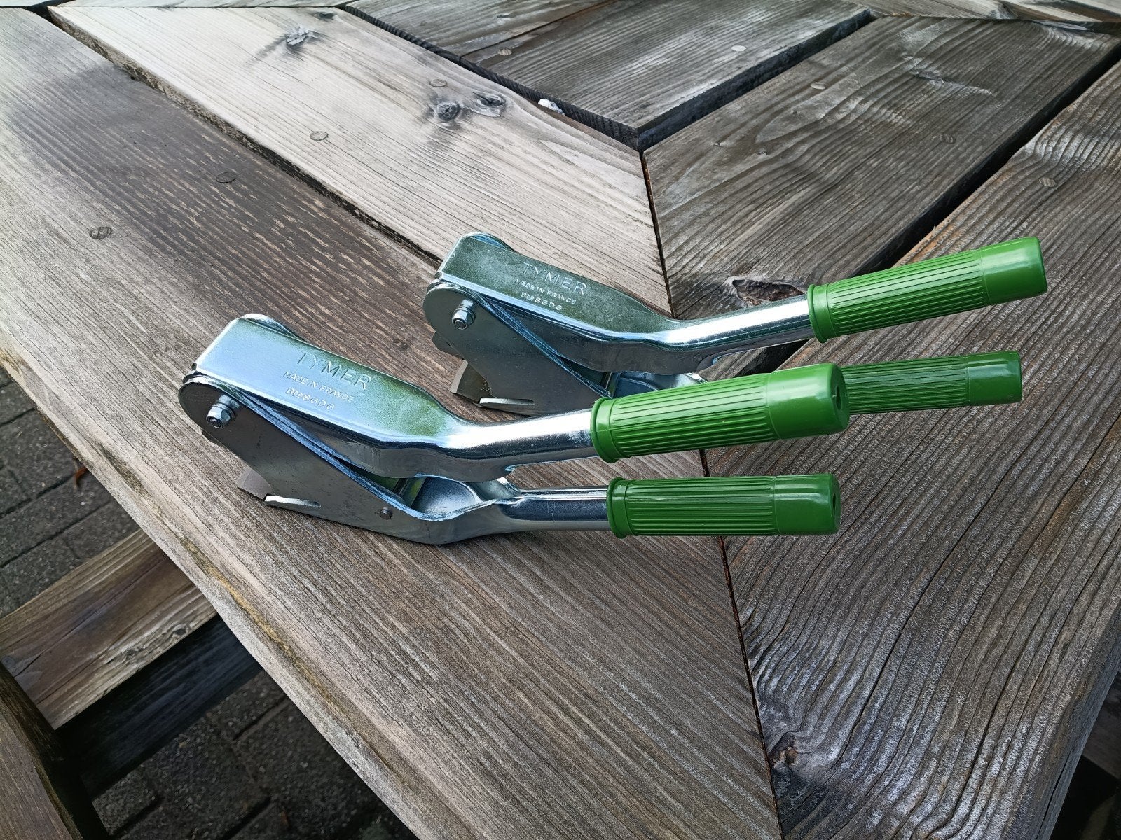 Twee  nieuwe TYMER Made in France omsnoerings band knipper, Ophalen of Verzenden, Zo goed als nieuw, Tang, Overige merken