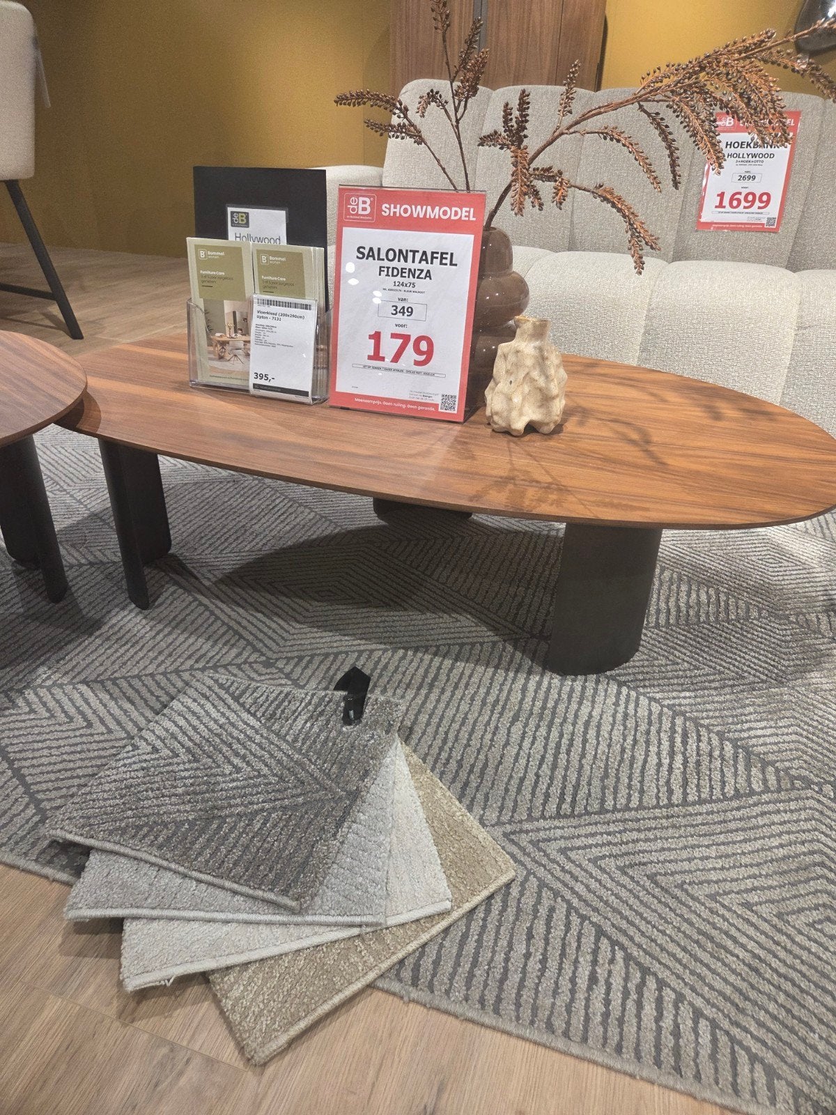 Salontafel Fidenza (groot) - NU IN PRIJS VERLAAGD, Ophalen, Rechthoekig