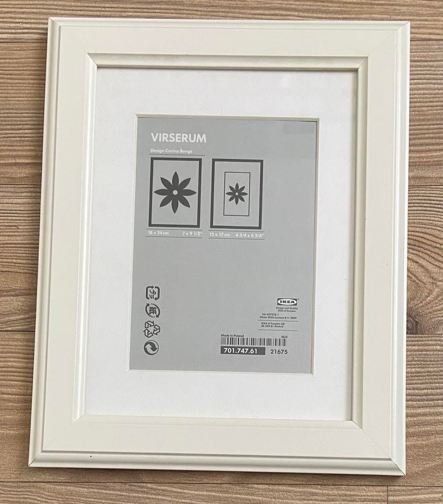 IKEA fotolijst 18x24 cm, Minder dan 50 cm, Ophalen of Verzenden, Zo goed als nieuw, Minder dan 50 cm