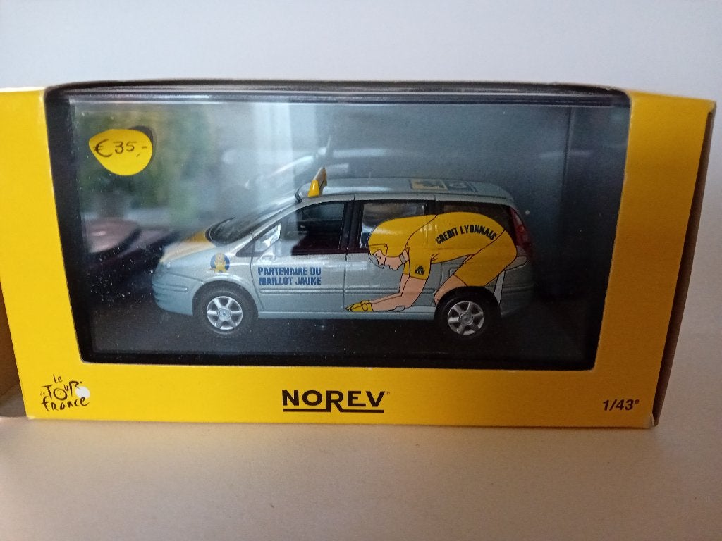 Norev Fiat Ulysse Tour de France 2003    VAN 35,- NU 30,-, Ophalen of Verzenden, Nieuw, Auto, Norev