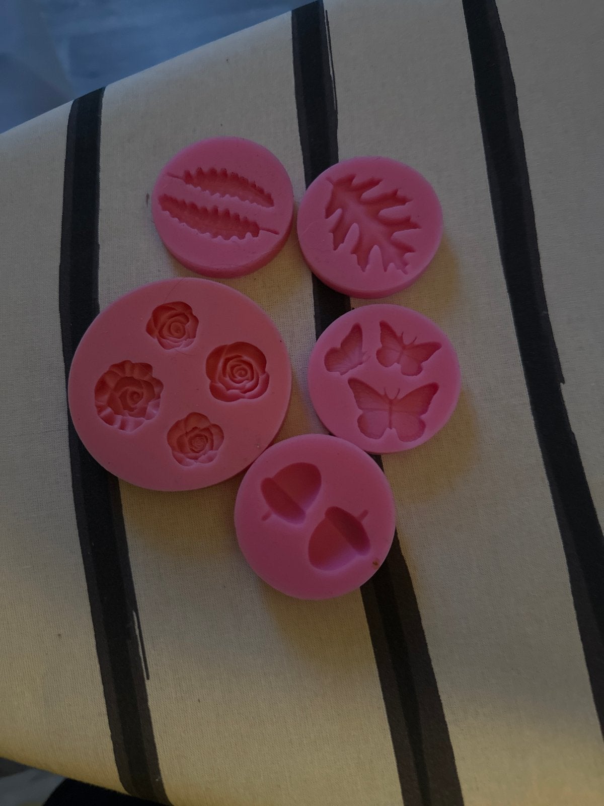 Siliconen mallen, Ophalen of Verzenden, Zo goed als nieuw, Taarten of Cupcakes, Bakvorm