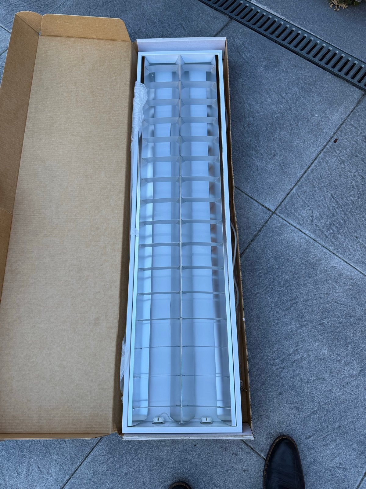 Nieuwe MacBright ECO 2x36W TL-lamp (LED-Buis T8), Ophalen, Wit, Overige merken, Kunststof