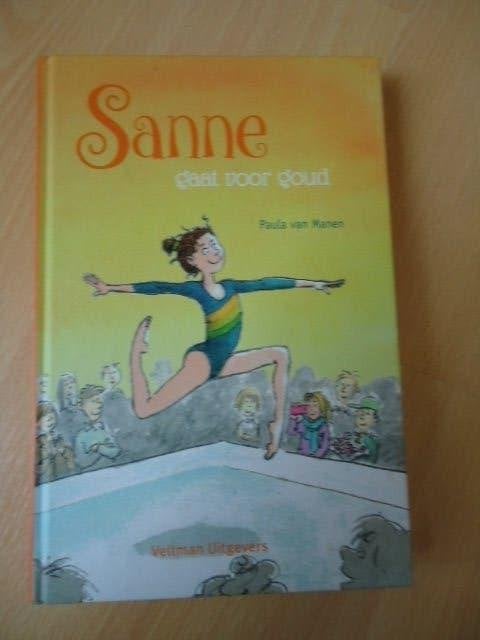 Sanne gaat voor goud, Paula van Manen, Ophalen of Verzenden, Zo goed als nieuw, Fictie algemeen