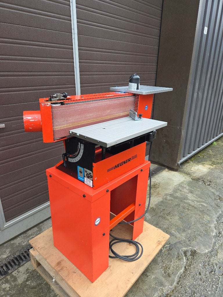 Hegner TBS 500 bandschuurmachine 150 mm, Ophalen, Gebruikt, 1200 watt of meer, Bandschuurmachine