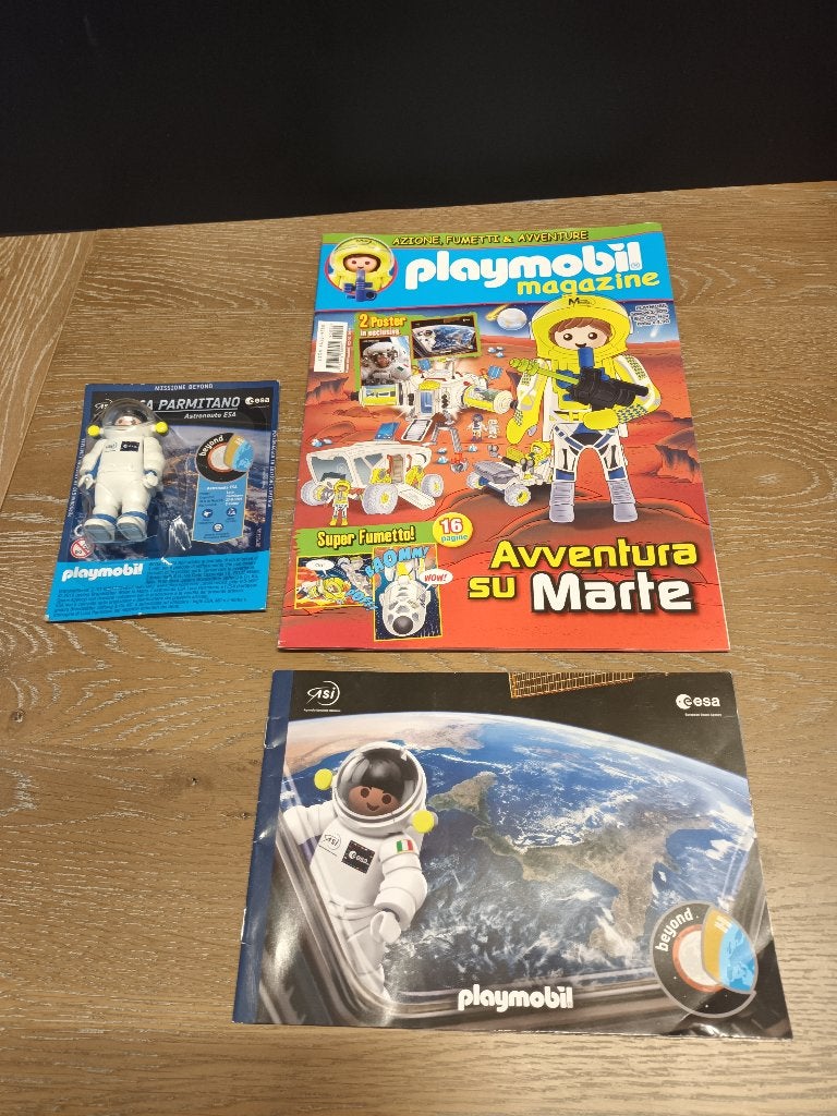 playmobil ruimtevaart esa astronaut luca parmitano incl, Complete set, Overige typen, Nieuw, Ophalen of Verzenden