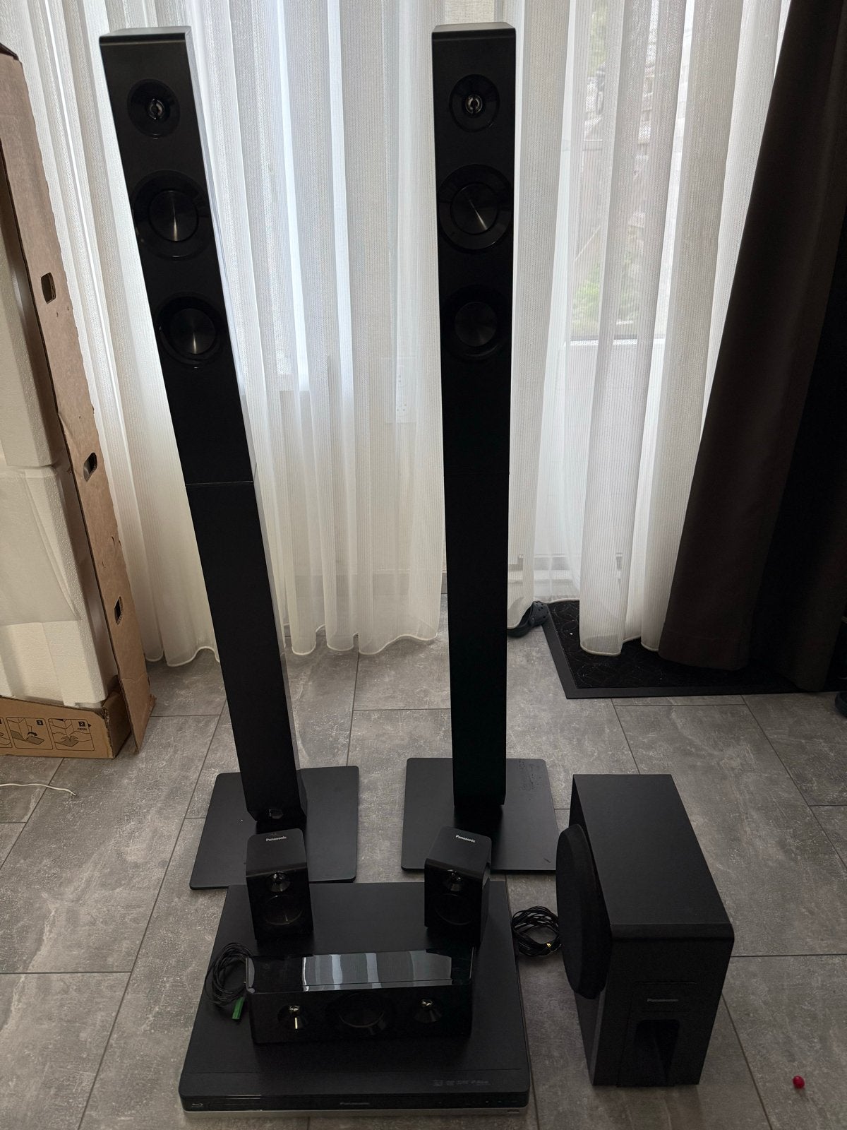 Panasonic Blu-ray Home Cinema Set, Audio, Tv en Foto, Panasonic, Blu-ray-speler, 70 watt of meer, Ophalen of Verzenden