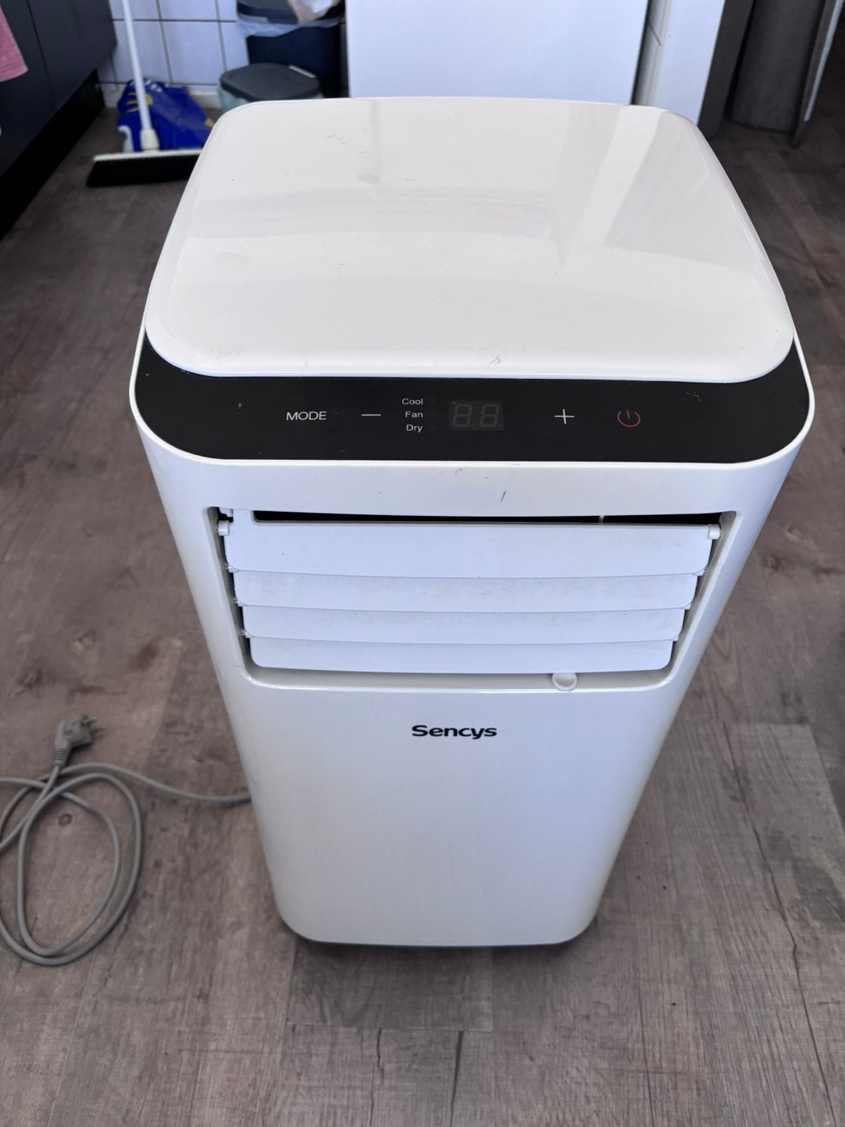 Sencys airco wit, Ophalen, Gebruikt