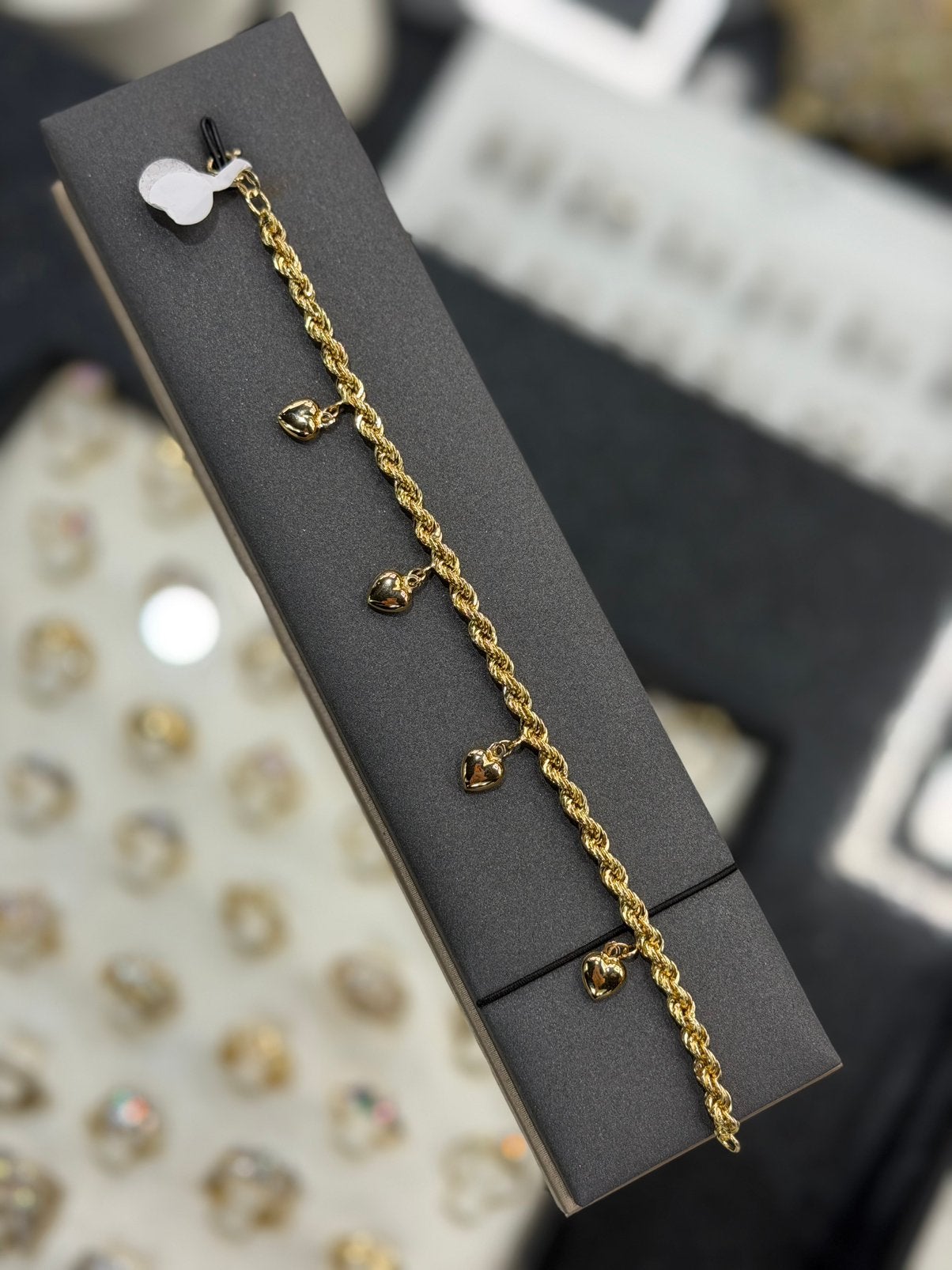 18 Karaat Goud - Armband - Vrouwen Rope Armband - Nieuw-20cm, Ophalen of Verzenden, Nieuw, Goud